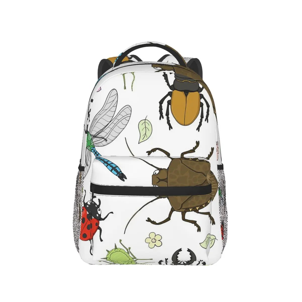 

Cute Cartoon Insect Design Backpack Hot Sale Daypack Large Capacity Boys Girls BookBag School Bag Shoulder Bags for Men Women