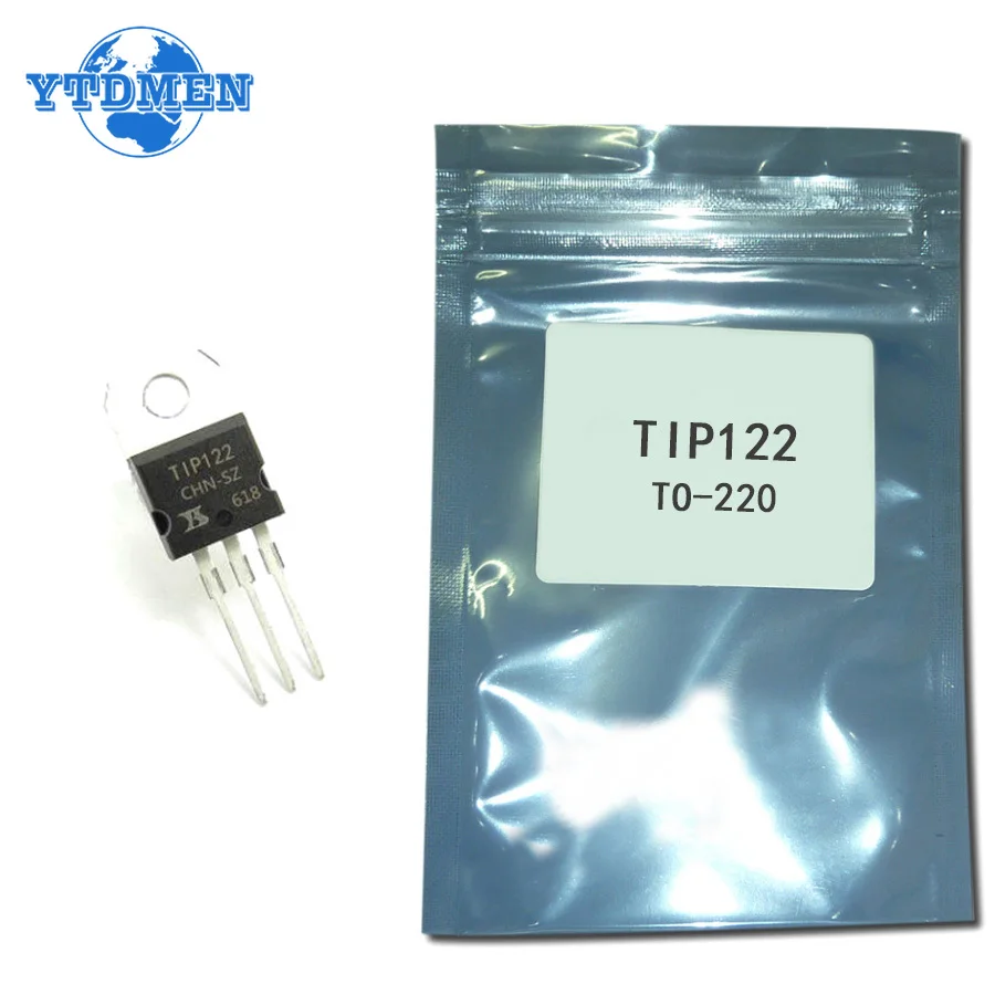 5PCS TIP122 TO-220 Mosfet Transistor Kit 5A 100V NPN Transistors Set