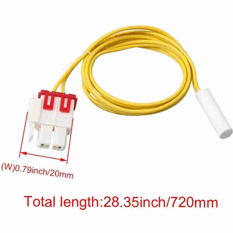 Geladeira degelo Temp Sensor, substituição para Samsung AP41336842 DA32-10105R DA32-10105R, DA32-00006W, 15pcs