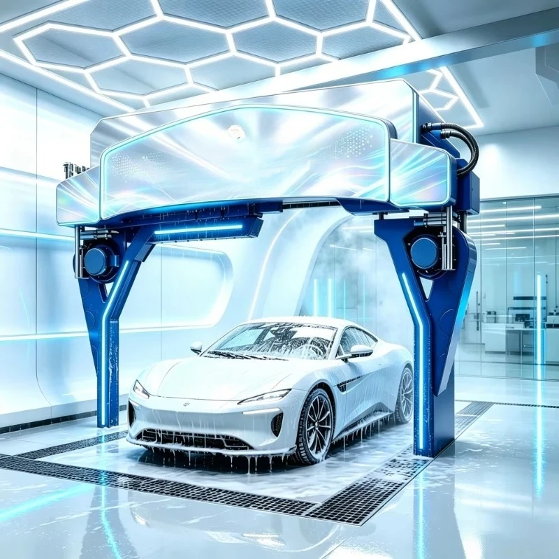 Unmanned Self-service Deep Cleaning Foam Spraying Function suburban Car Wash Facility Touchless Car Wash System
