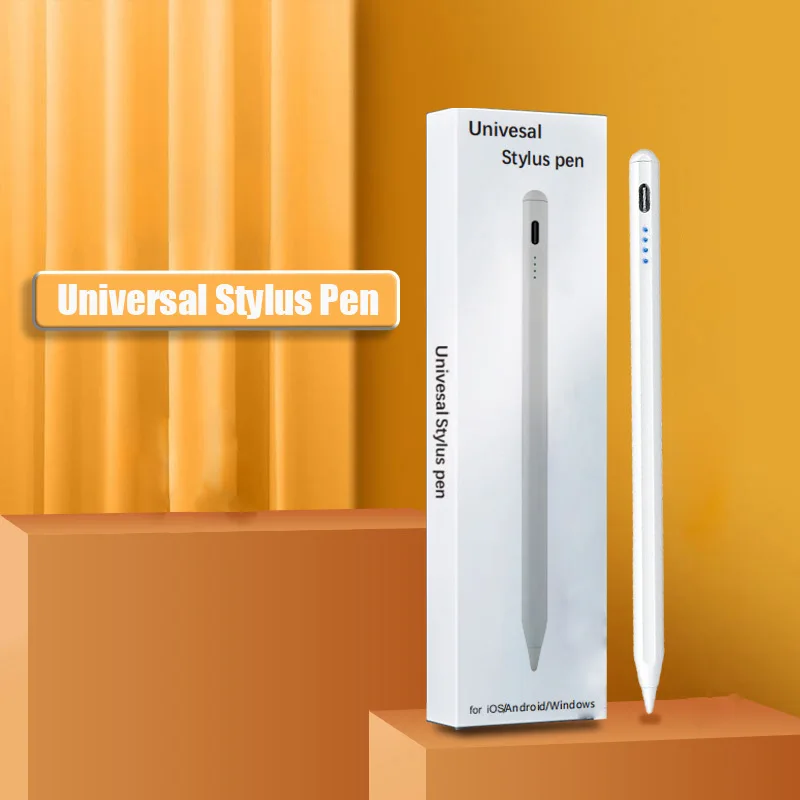 안드로이드 용 범용 스타일러스 펜 화웨이 Xiaomi 전화 용 Apple Pencil 드로잉 펜 용 iPad 용 IOS 터치 스크린 용량 성 펜