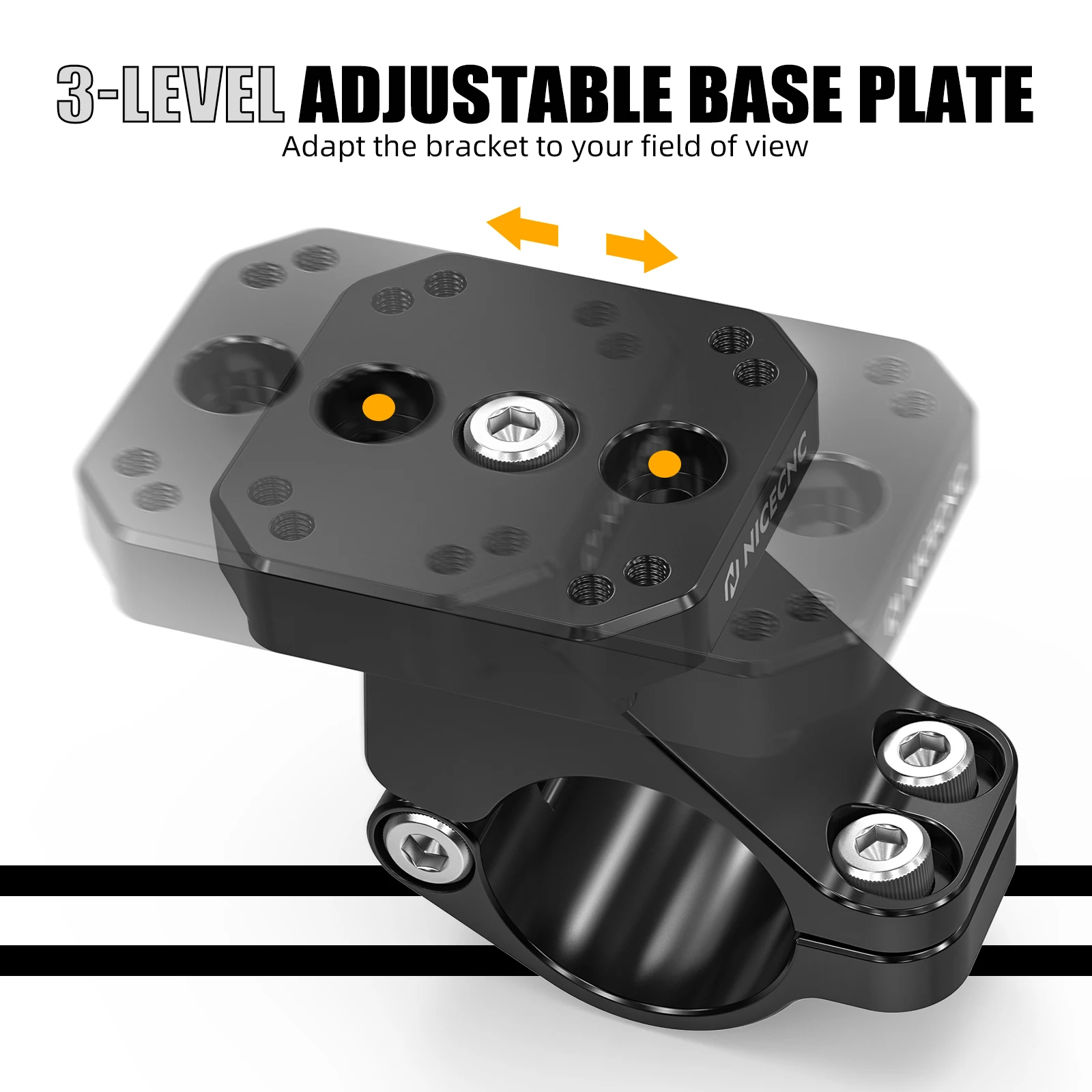 Für BMW R1250GS Adventure 2019-2023 32mm Lenker Klemme GPS AMPS Halterung Für BMW R1200GS Adventure 2013-2018 R1300GS 2024-2025