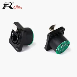 1pc RJ45 Female Socket with PCB Board,RJ45 8P8C CAT5/5E/6 Network Connector Signal Ethernet Extension Interface Adapter
