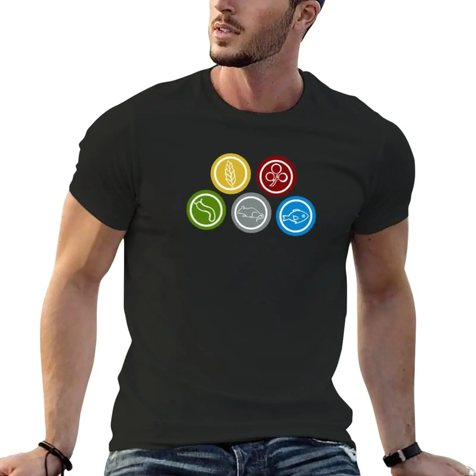 

New Wingspan Food Tokens T-Shirt graphic t shirts summer 2025 Funny t-shirt Luxury man mens plain t shirts