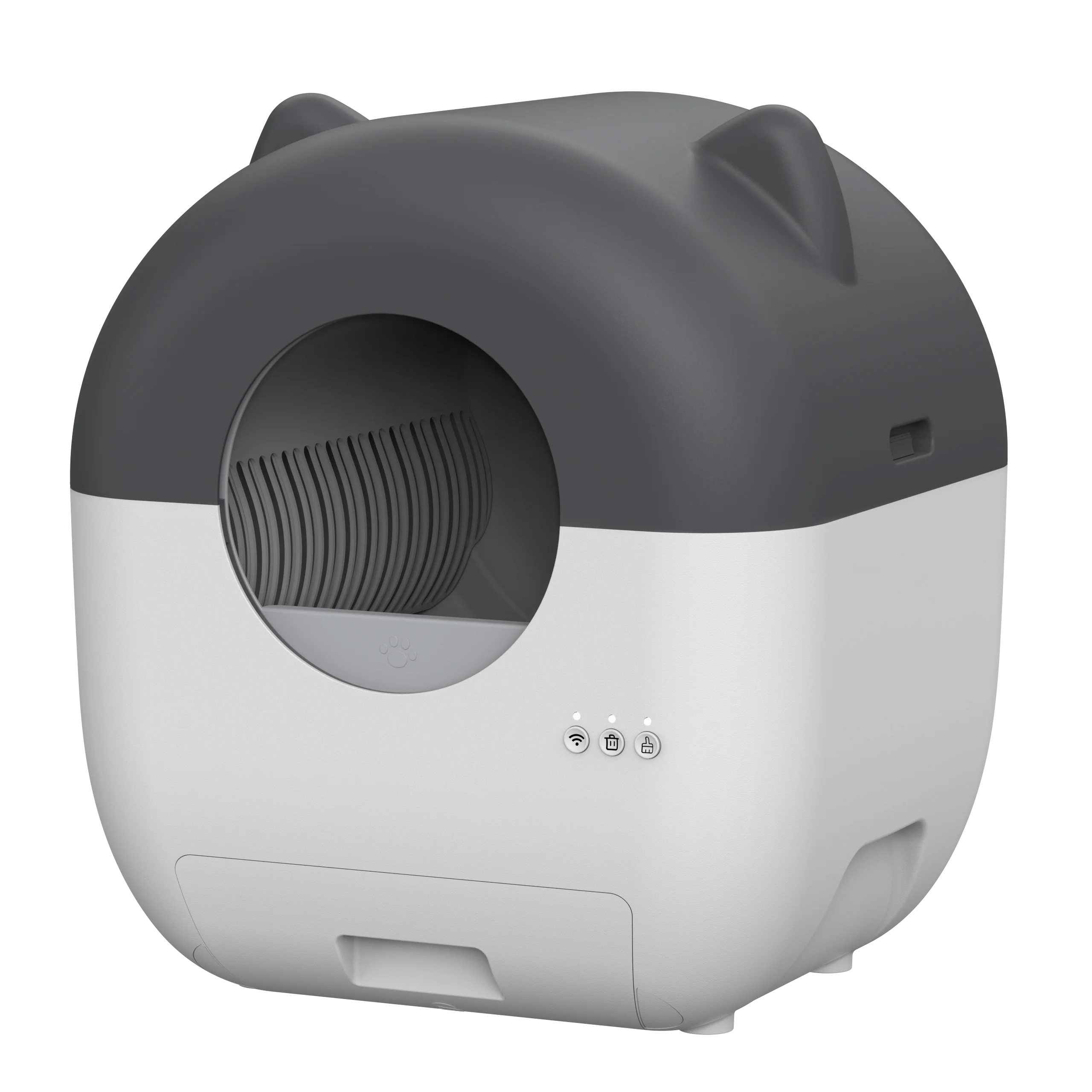 Smart Cat Toilet 76L Large Space APP Remote Control One Click Poop Removal Automatic Self Cleaning Litter Box