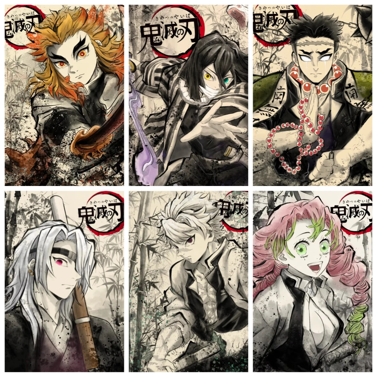 D-Demon S-Slayer Anime Characters Jigsaw Puzzles 500/1000/1200/2000PCS Wall Decor for Living Room Bedroom Perfect Gift No Frame