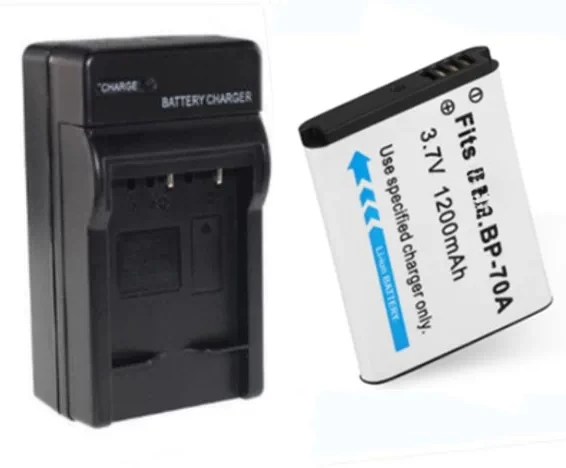 ，。for Samsung BP70A Camera Battery ES65 ES70 ST60 PL120/170 5X CCD Charger，。