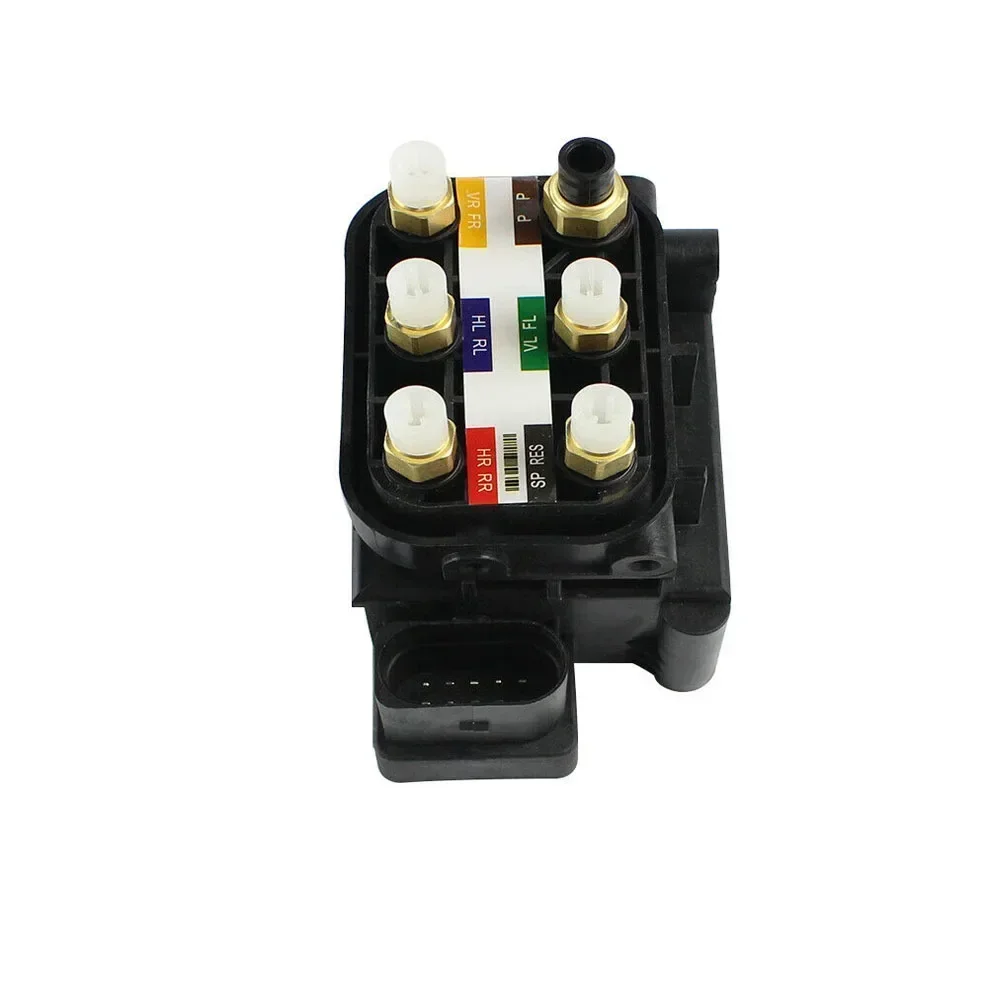 For Mercedes W164 W251 W221 W166 W212 W216 C292 Air Suspension Compressor Pump Supply Solenoid Valve Block 2123200358 2513200058