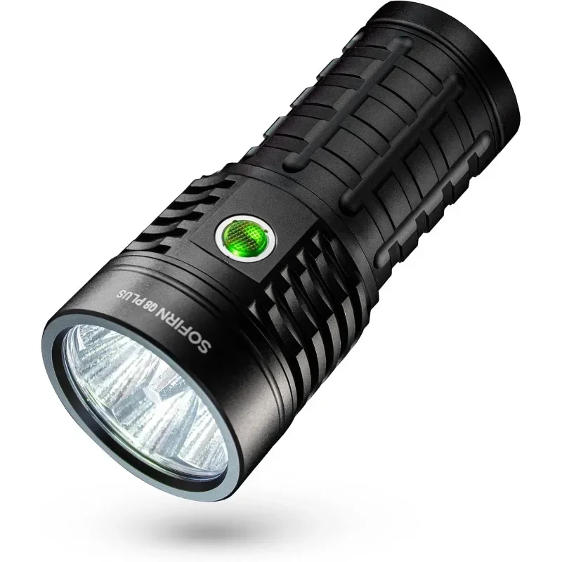 sofirn Q8 Plus Super Bright Flashlight max 16000 Lumens, Rechargeable Powerful Flashlight with High Powered 6* LED, Anduril 2 UI