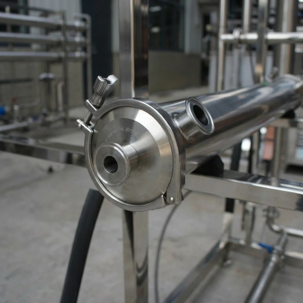 Quality Sanitary Grade 316L SS Ro Membrane Housing 4080 40120 40160 on Water Treatment