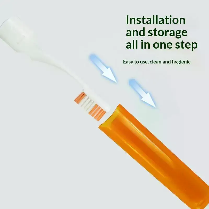 Hygiene Oral Portable Disposable Foldable Travel Camping Toothbrush Hiking Tooth Brush Tooth Cleaning Tools Folding Toothbrush