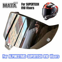 For ALPINESTARS SUPERTECH R10 Visors Color Changing UV Resistant Helmet Lens R10 Colorful Sunshade and Windshield Protection