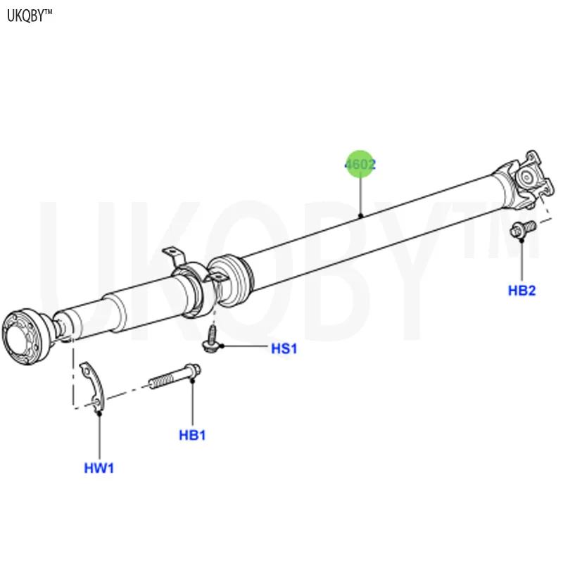 La nd Ro v er Dis co v er y 2010 LR037027 Axle Assembly - Drive