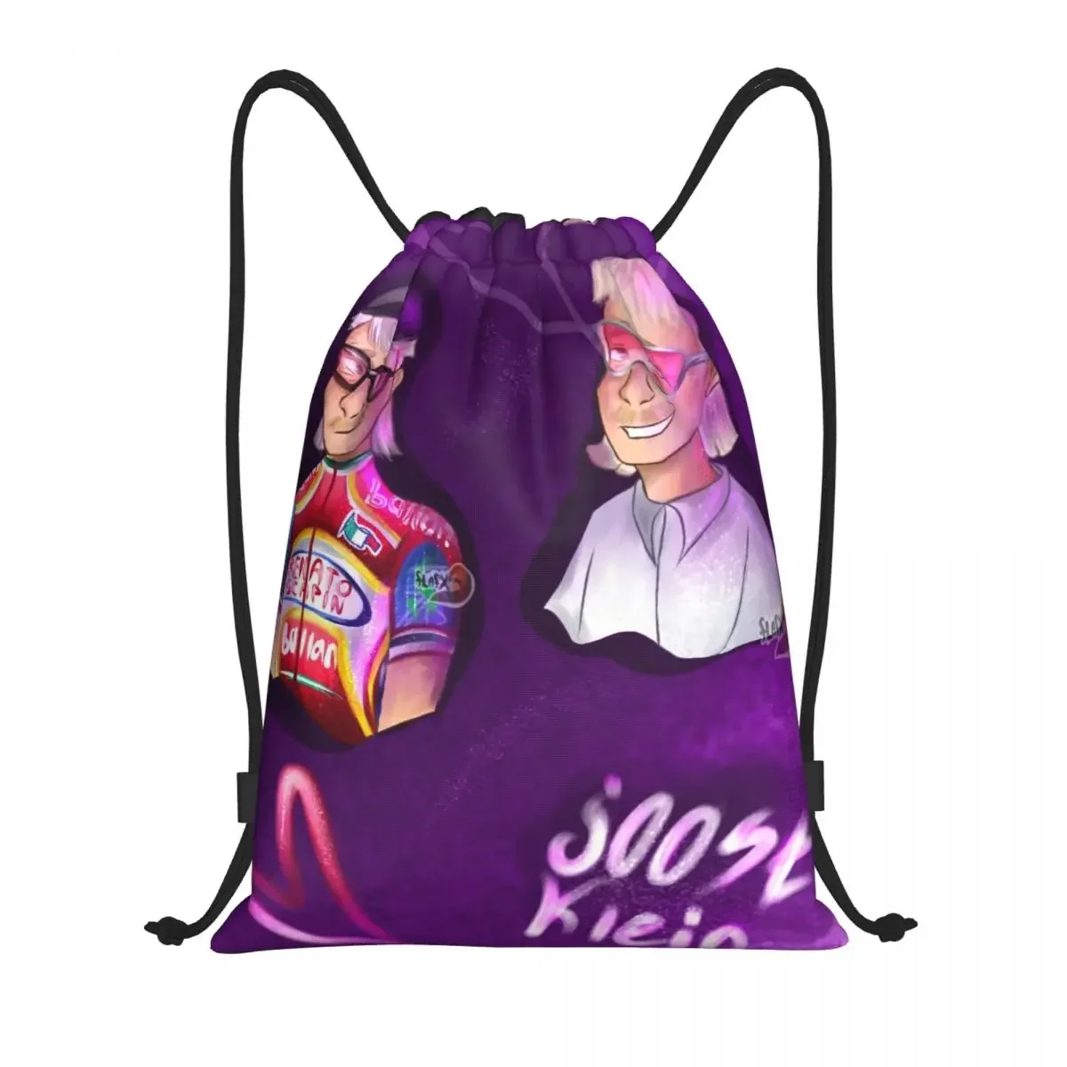 

Custom Klein Joostes Singer Colorful Drawstring Bag for Shopping Yoga Backpacks Men Women Metal Rock Sports Gym Sackpack