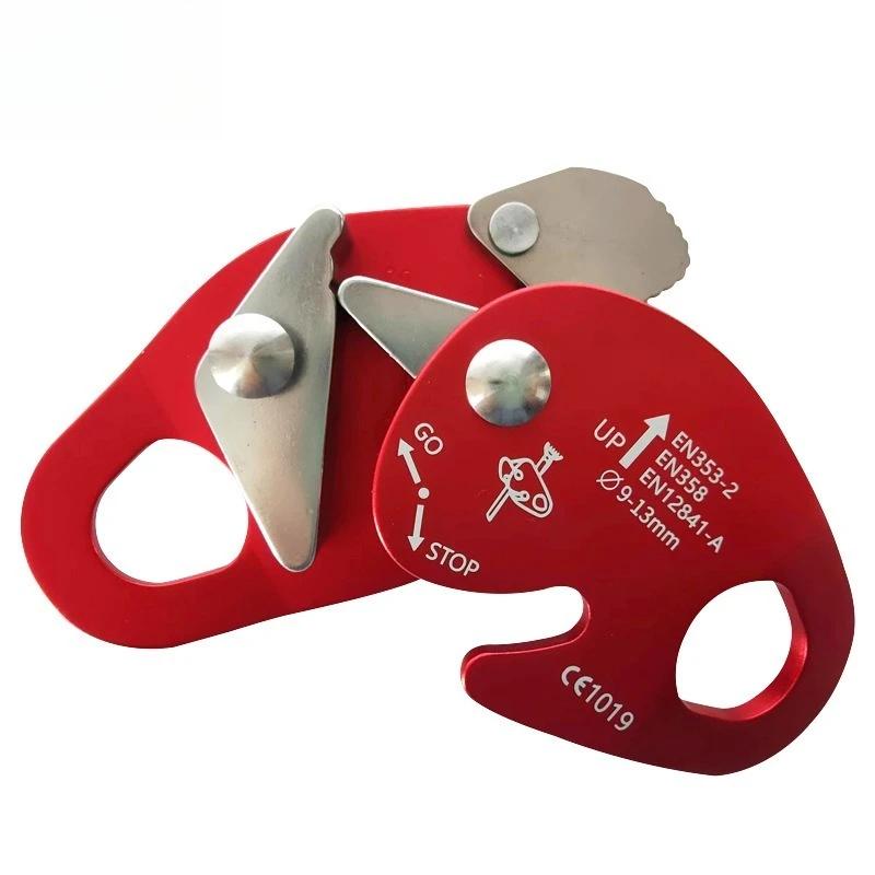 

Aluminum alloy rope grabber portable drop stopper