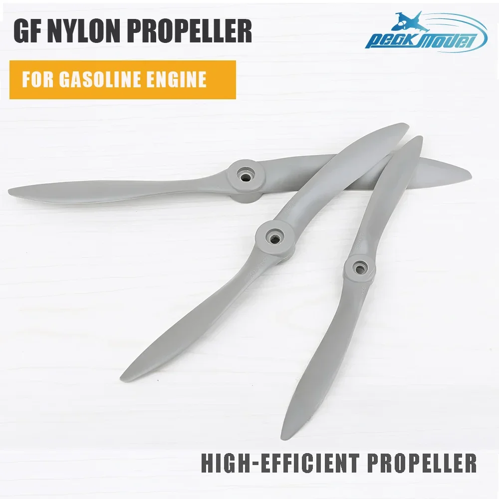 Gf High-Efficiency Nylon Paddle Propeller Durable for Nitro Gas Engine Imitation Paddle Plane Propeller for Model Planes