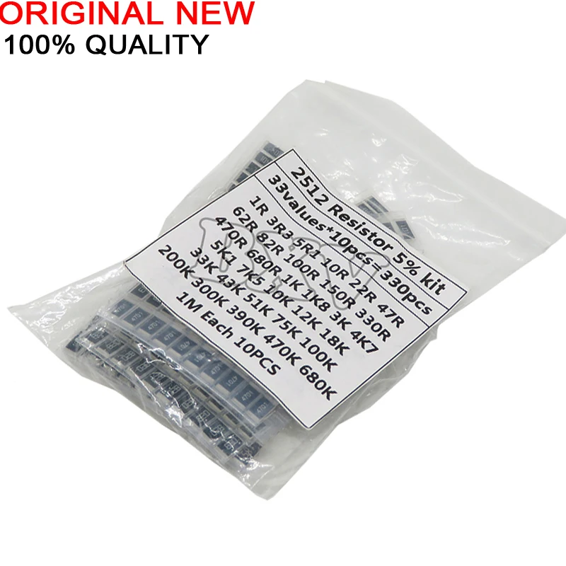 330PCS 1Ohm-1M Ohm … - image
