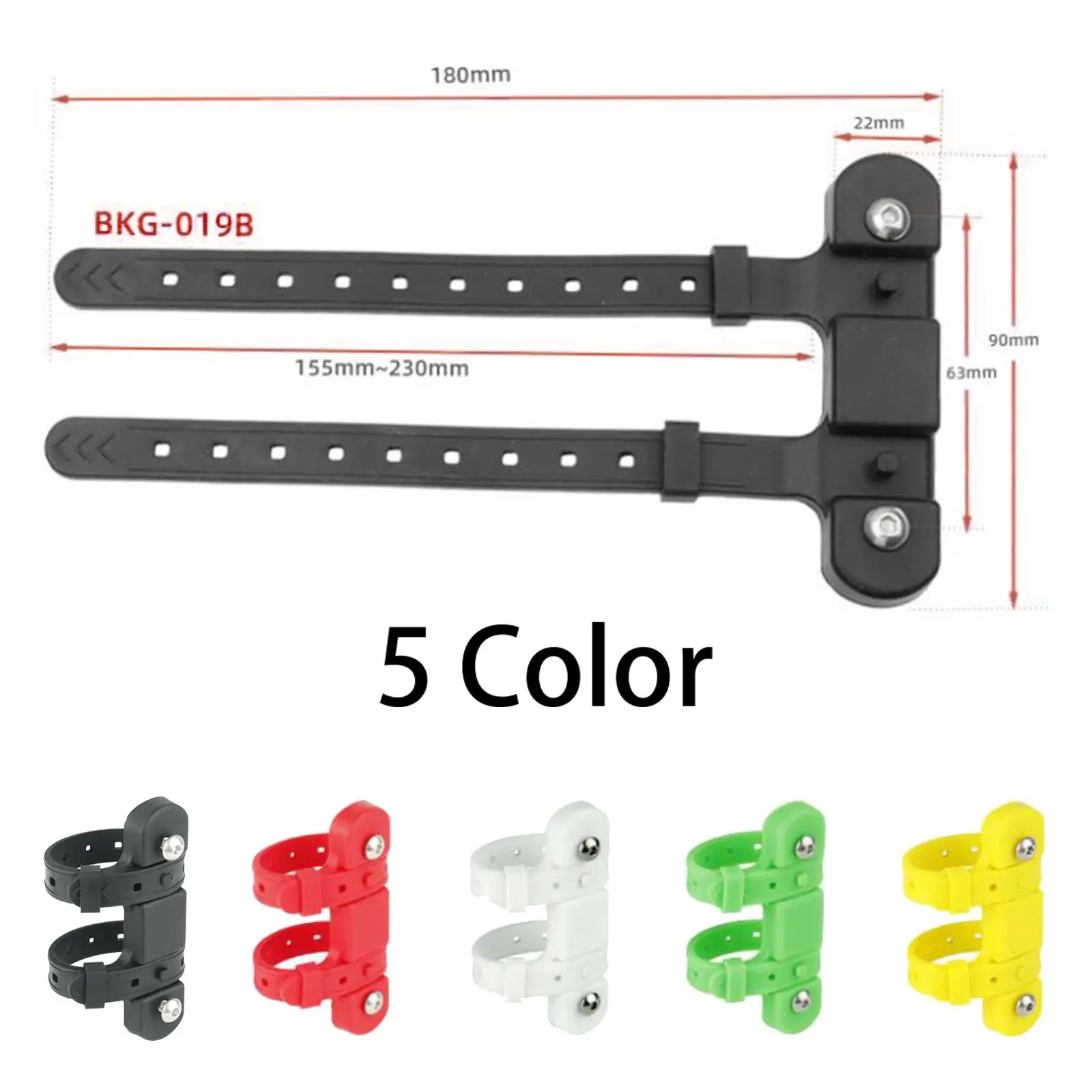 

Универсальный силиконовый адаптер для крепления бутылки с водой на руль велосипеда, самоката, коляски, электровелосипеда
