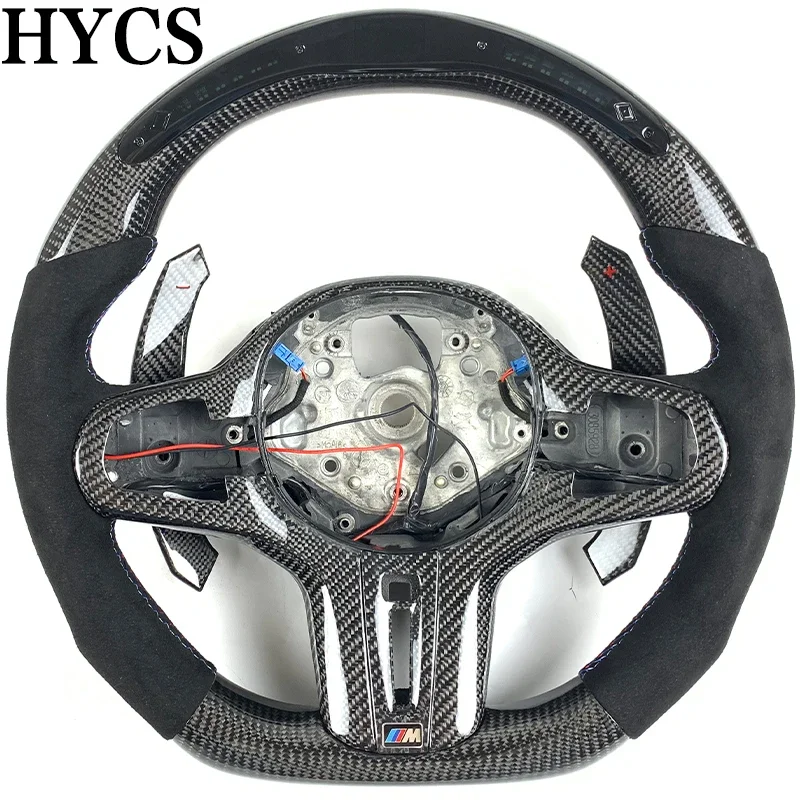 Customized Carbon Fiber Steering Wheel for BMW G21 G22 G23 G30 G31 G38 G80 G82 G83 5 Series M2 M3 M6 F46 F45  M5 Accessories