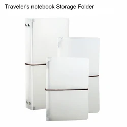 Traveler's notebook Folder for Midori Planner refill inner page filler papers Storage Folder office & school Supplies Stationery