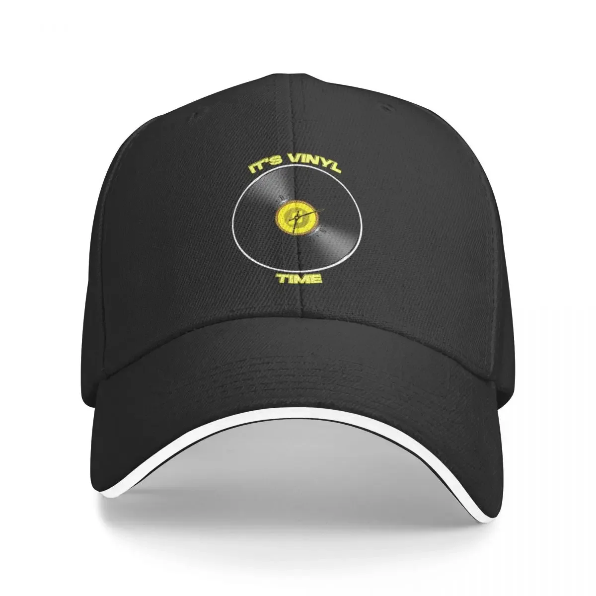 

It's Vinyl Time Baseball Cap party Hat cute golf hat genuine hard hat Caps Women Men's