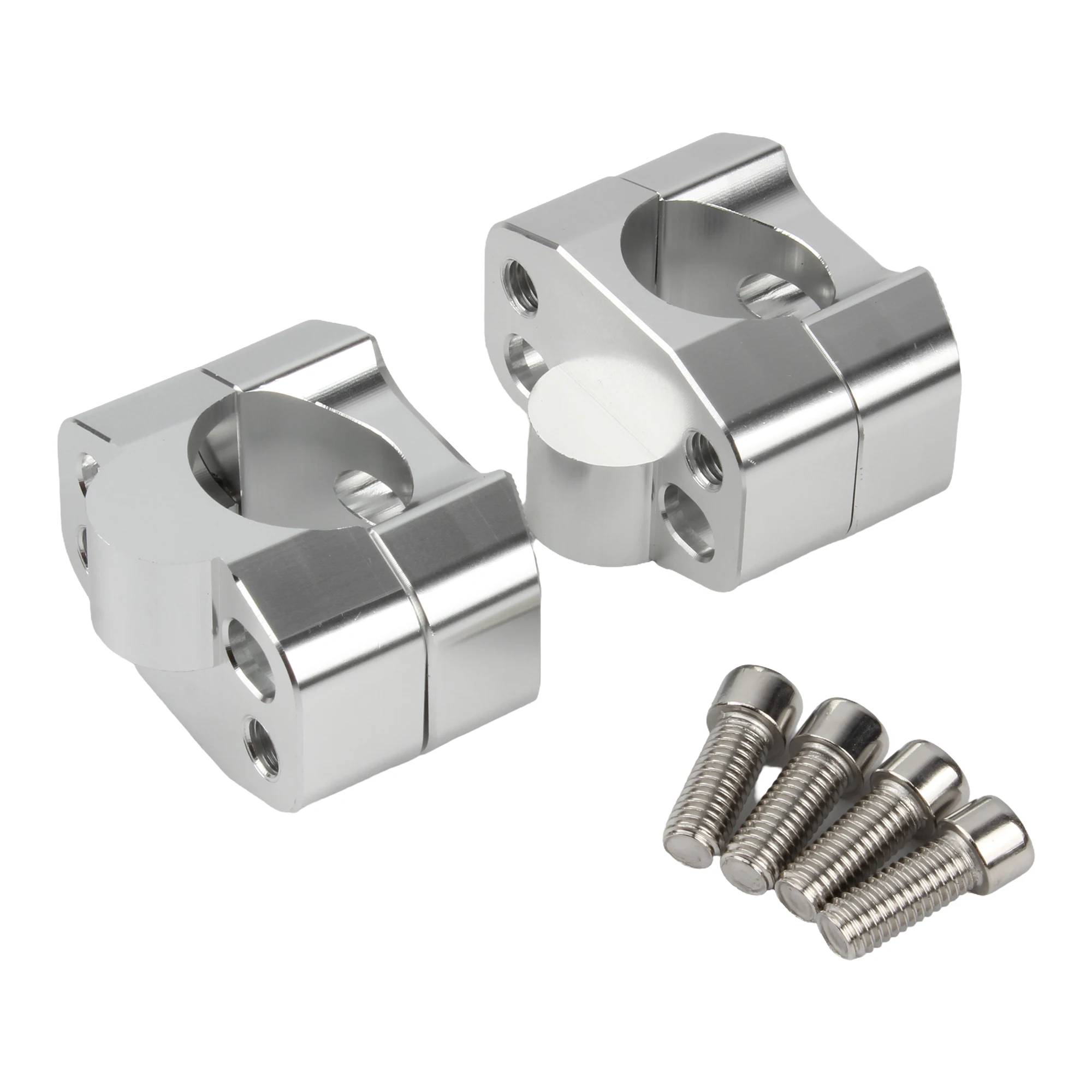 1 زوج CNC 22 مللي متر 28 مللي متر دراجة نارية بار المشابك المقود الناهضون محول ل 7/8 "1-1/8 حفرة الترابية دراجة موتوكروس تعديل أجزاء