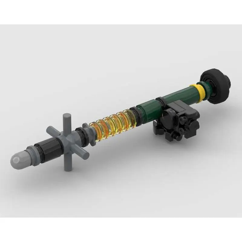 39 قطعة MOC- 213268   مكافحة خزان الموجهة WW II سلسلة المركبات العسكرية Javelin اللبنات DIY نموذج، الطوب، ألعاب الألغاز وضع DIY