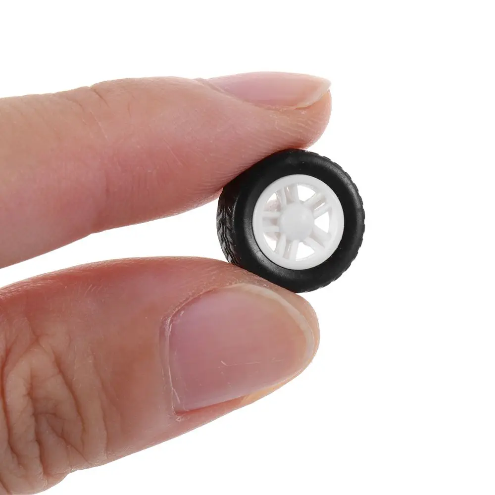 

10pcs High Quality Spare Parts Accessories Rubber Tire Upgrade Wheels 1.5X4.5X13.5mm Tires Wheel Hubs