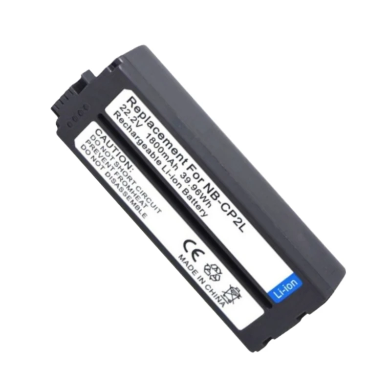 Camera Battery 22.2V 1800mAh NB-CP2L NB-CP2LH And Charger for Canon SELPHY NB-CP1L CP800 CG-CP200 CP1500 CP1300 CP900 view 4