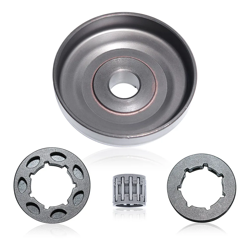 Clutch Drum Sprocket Rim Bearing Kit For Husqvarna 455 460 Rancher Chainsaw 3/8\