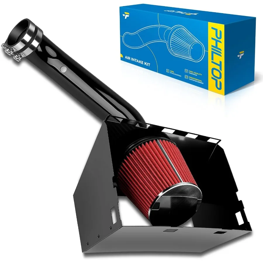 

Cold Air Intake System Aluminum Polished High Flow Replacement for 2003-2008 D0dge R-a-m 1500 DRSS-5143 High Performanc