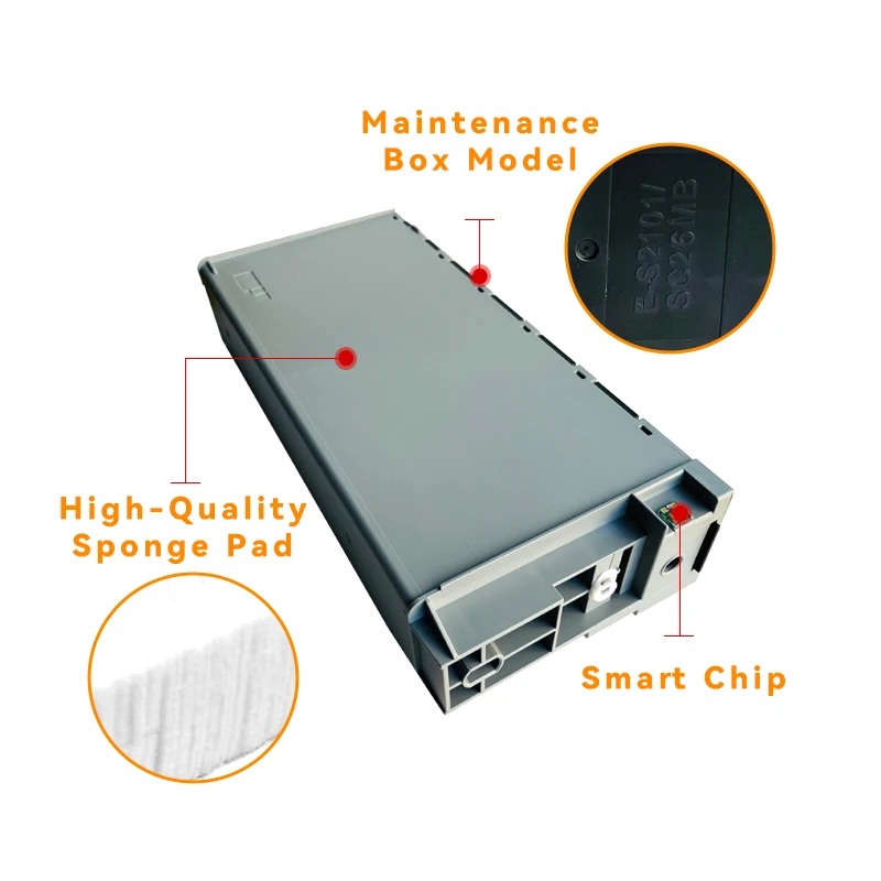 SC26MB C13S210115 Maintenance Tank box For Epson SureColor T3770 T3770E T5770DR P6500 P6570D T7750D P8500D P8550D P8570D P8580D