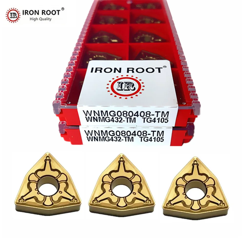 

Carbide Insert 10PCS 50PCS WNMG080404 WNMG080408 WNMG080412-TM,-MT,TG4105 External Turning Tool For Steel MWLNR Lathe Cutter