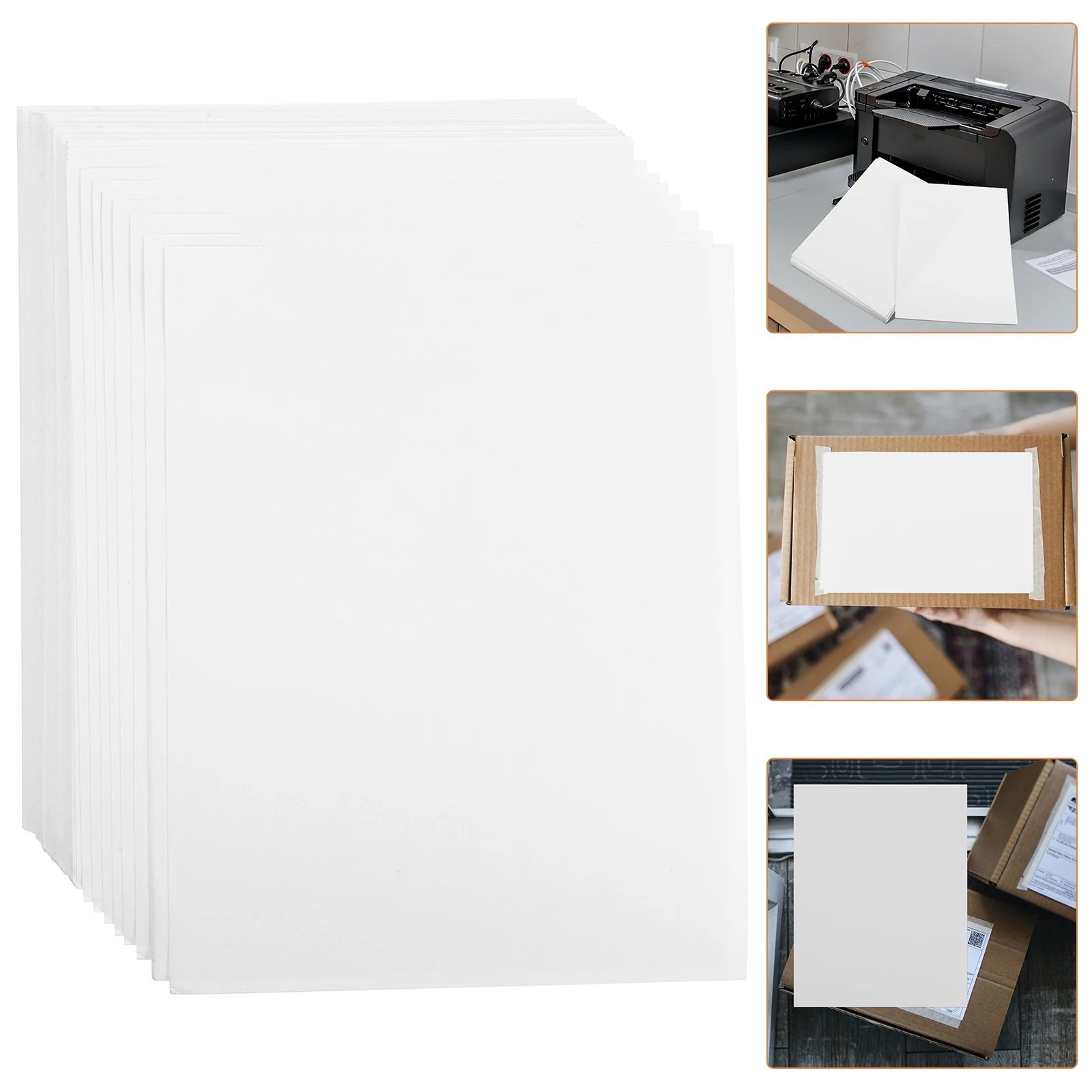 

Matte Self-Adhesive Label Sheets A4 Printable Address Labels For Printers Shipping Sticker Paper Packaging