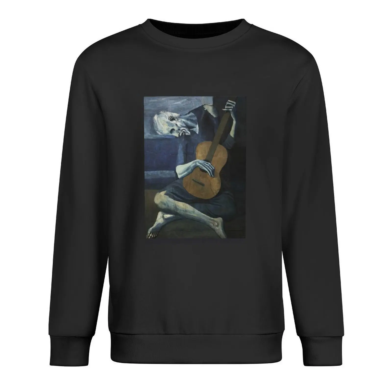 

The Old Guitarist By Pablo Picásso Poster Gift - The Old Guitarist Art Wall Decor Pullover