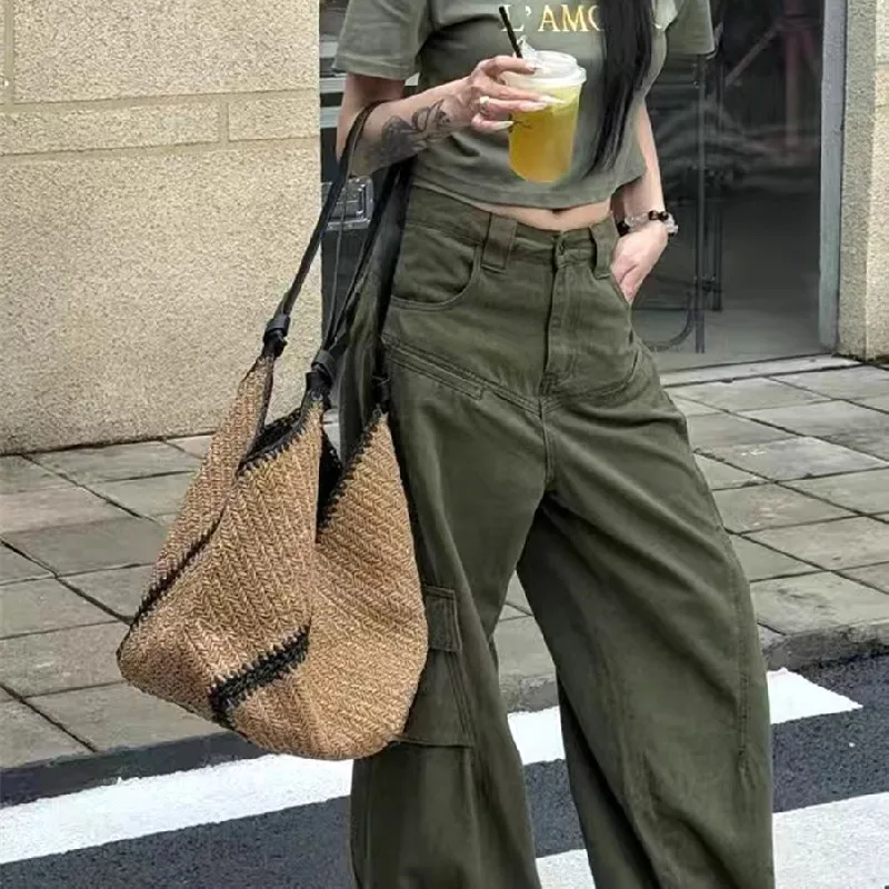 

Summer Paper Woven Tote Bag Women's New 2025 Single Shoulder Beach Vacation Sand Hollow Large Capacity Basket Handbag