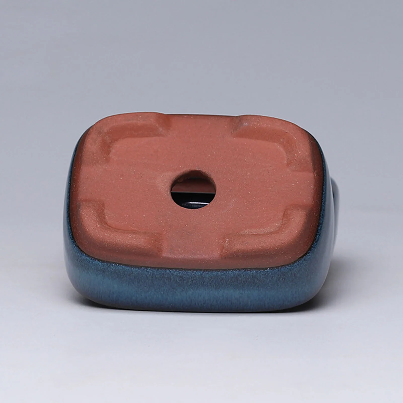 Maceta de cerámica, macetero suculento creativo con orificio de drenaje, macetas de bonsái de estilo chino de alta calidad, artesanías de cerámica