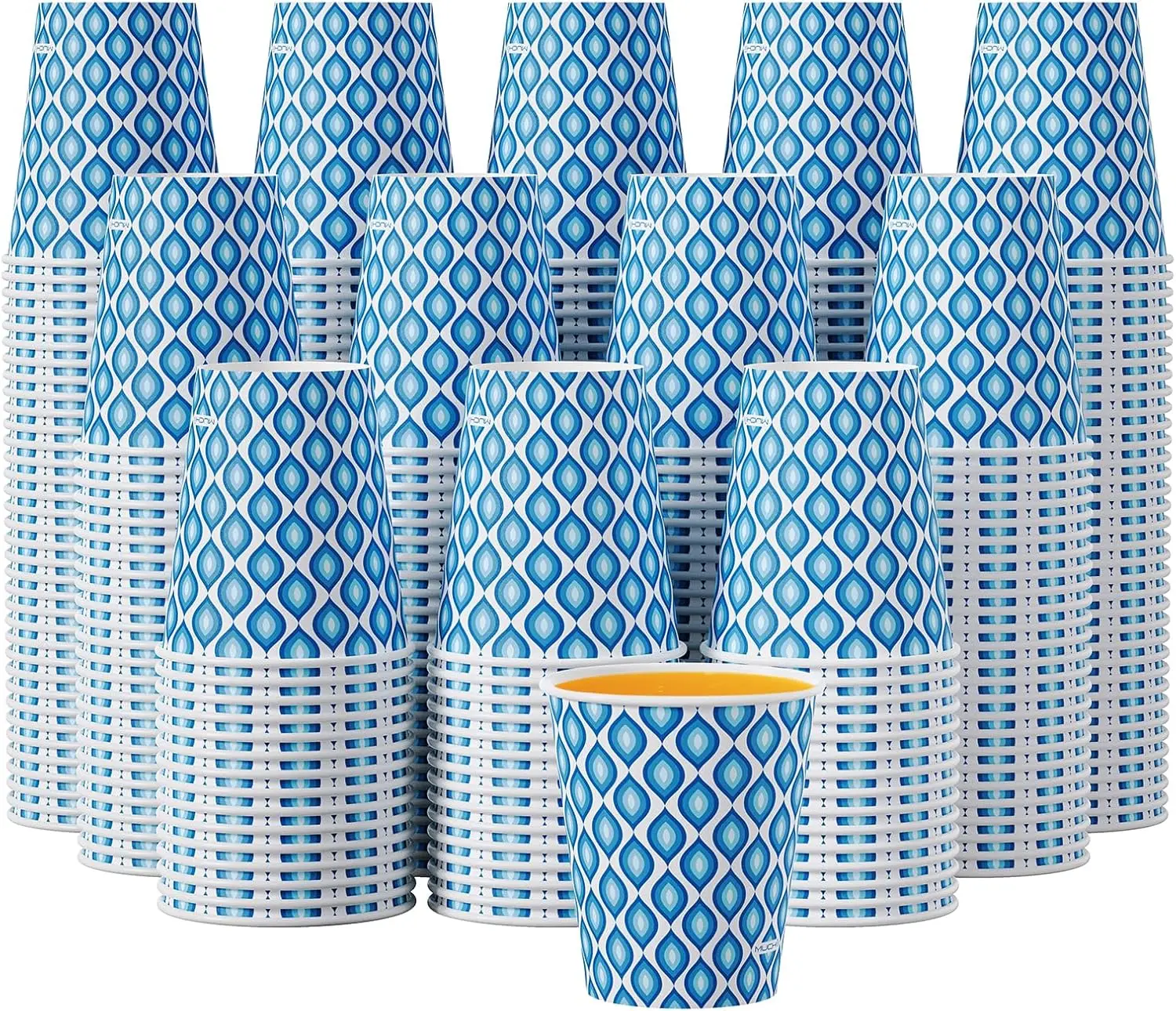 

300 Count Paper Cups 8 oz, Disposable Drinking Cups for Party, Picnic, Travel, and Events