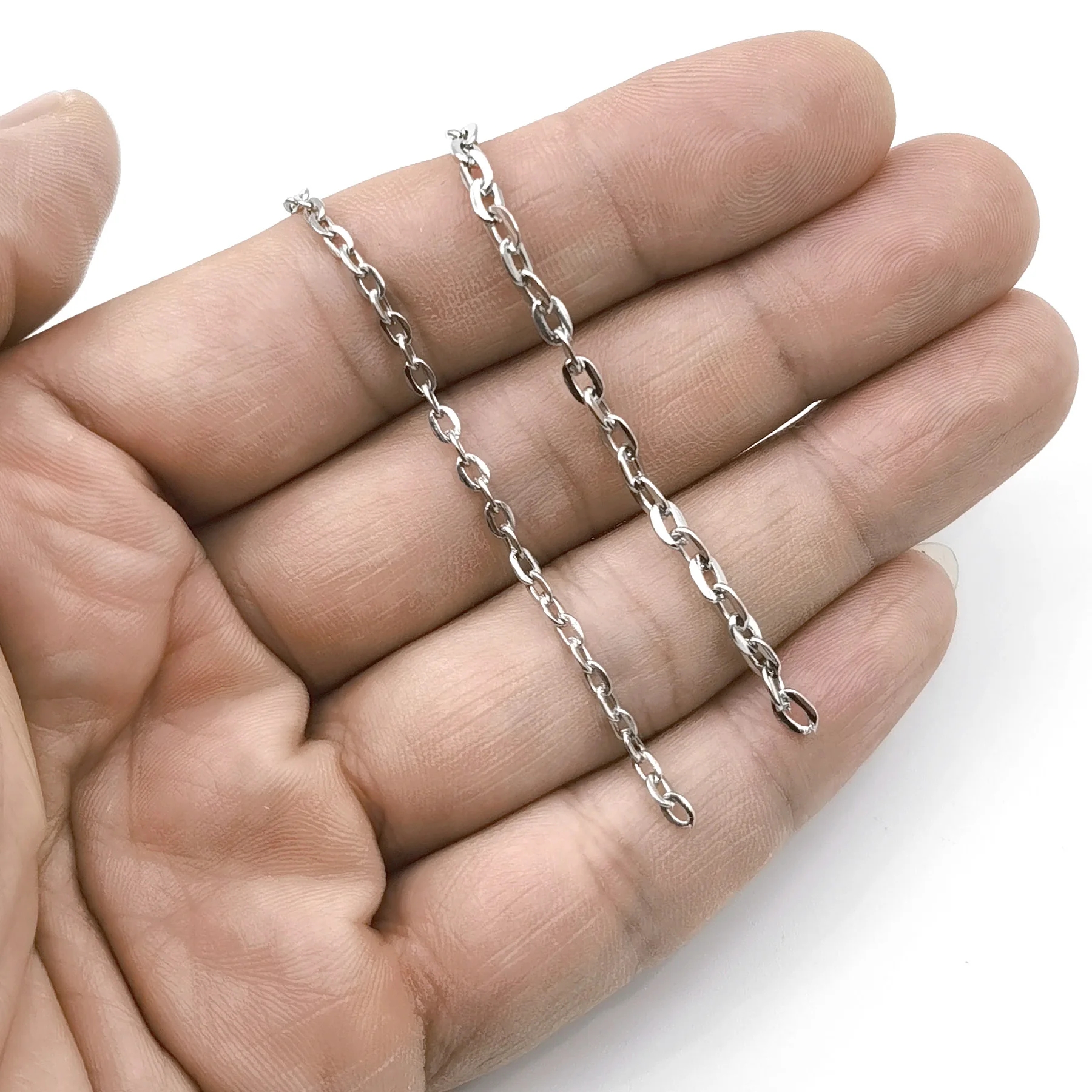 1/6 scale female male dolls accessories metal iron chain 50 cm long with opening for 12'' action figure