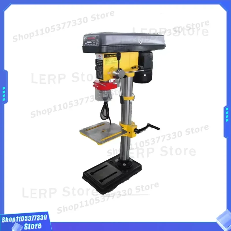 SP5216A-I Mini Bench Drill Press for Hobbyists Small Desktop Drilling Machine Compact Power Tool for Wood Metal Plastic DIY