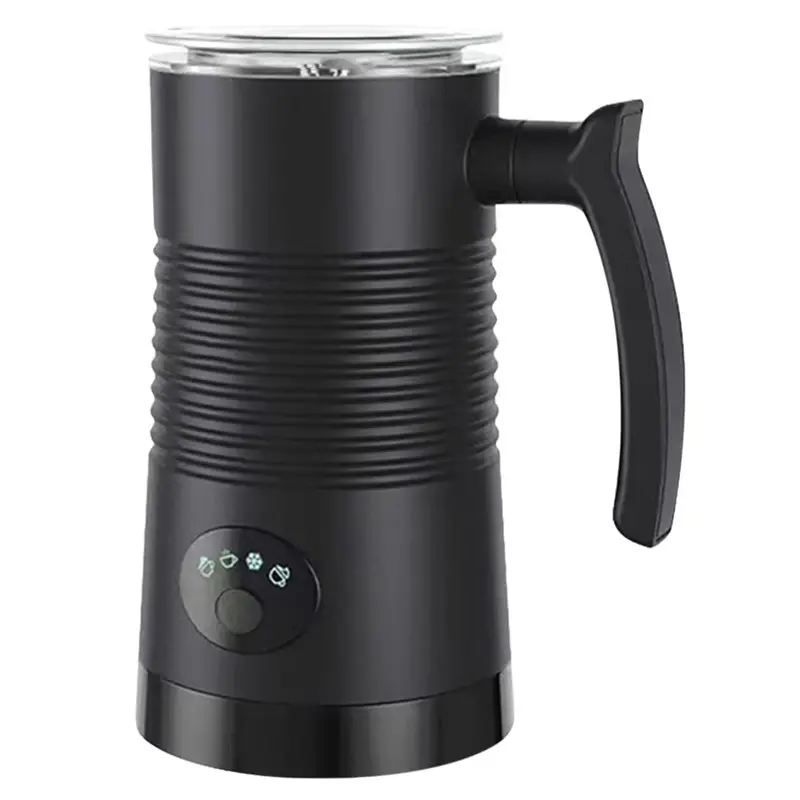 【Ship Within Electric Automatic Foam Machine Milk Steamer Coffee Cappuccino Hot And Cold Foam Maker Electric Milk Foamer US Plug