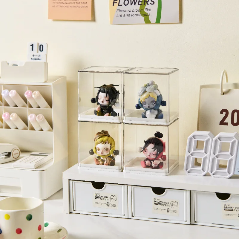 

Desktop Blind Box Storage Display Stand, Enlarged Building Block Display Box, Decorative Iem, Transparent Storage Box