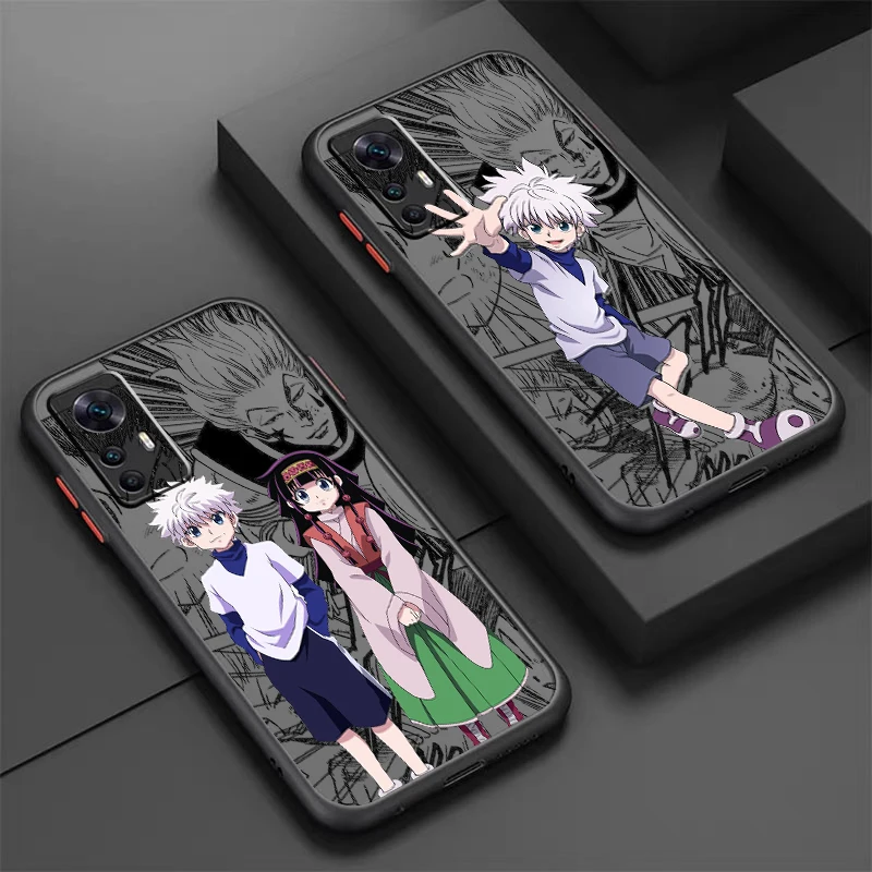 

Hunter X Hunter Anime Fashion Frosted Translucent For Xiaomi Mi 13 12 12T 11T 11 11i 10T 10 9T Pro Lite Ultra 5G Cover