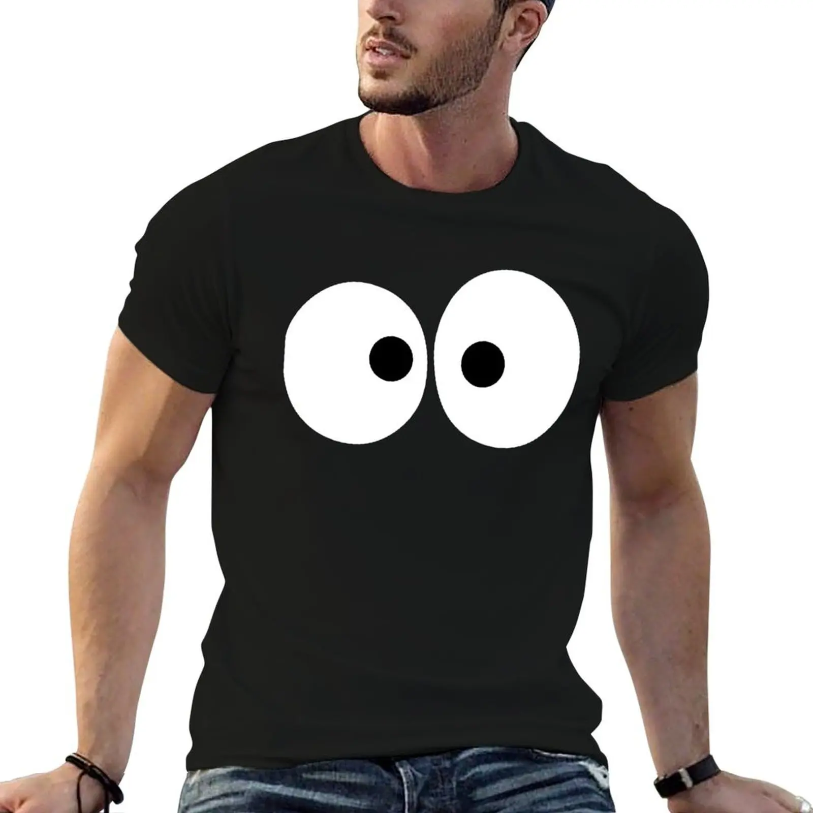 Soot Sprite Eye, Soot Sprite Stares, Candy Craze, camiseta bonita con dibujos animados de Soot Sprite, camiseta para hombre, camiseta de algodón de alta calidad