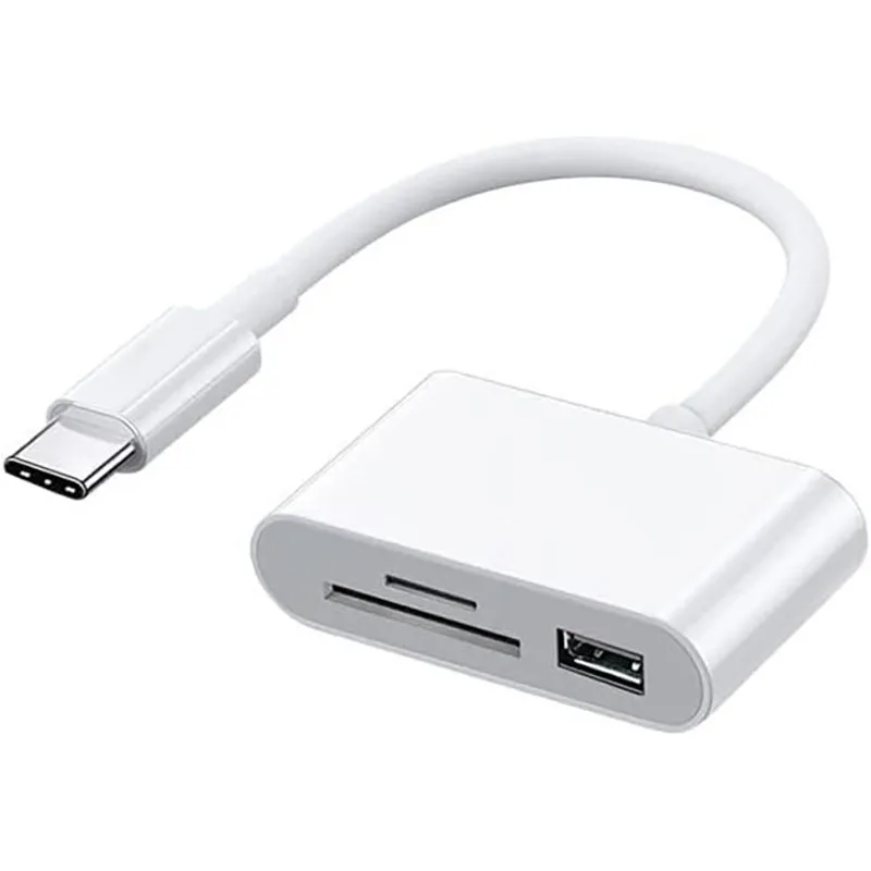 Type C Adapter TF CF SD Memory Card Reader USB C Card Adapter For Macbook Samsung Huawei Xiaomi OTG Writer Compact Flash