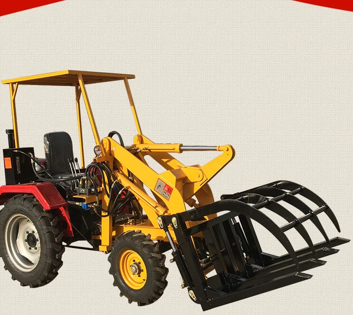 Small diesel loader, environmentally friendly electric small forklift, basement agricultural four-wheel drive forklift