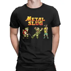 Retro arcade metal slug pixel art arcade game retro gamer video games  100% Cotton printed Gift Idea Clothes plus size t shirt