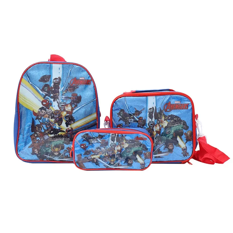 New Disney cartoon Avengers  Spider-Man frozen cars Backpack  bag  Kindergarten sofia school bag lady Backpack