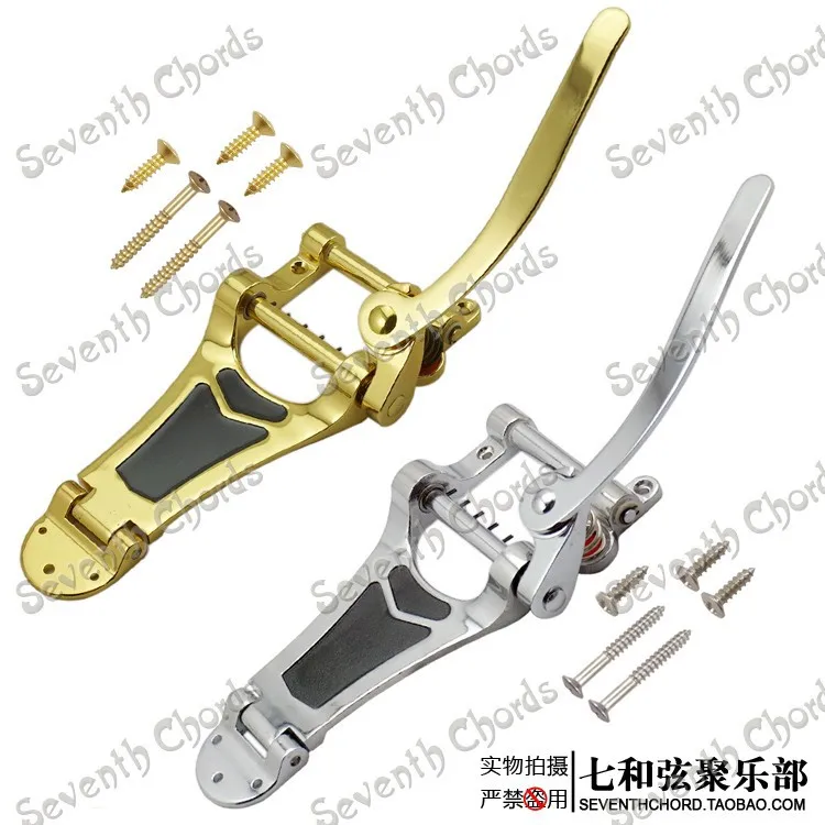 

B-70 G ES 355 Guitar Vibrato Bridge tailpiece for Arch Top Archtop Hollow Semi Hollow Jazz Electric Guitar