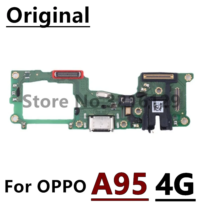 Charging Port Board For OPPO A95 A55 A55S A35 5G/4G USB Dock Charger Connector Motherboard Main Flex Cable